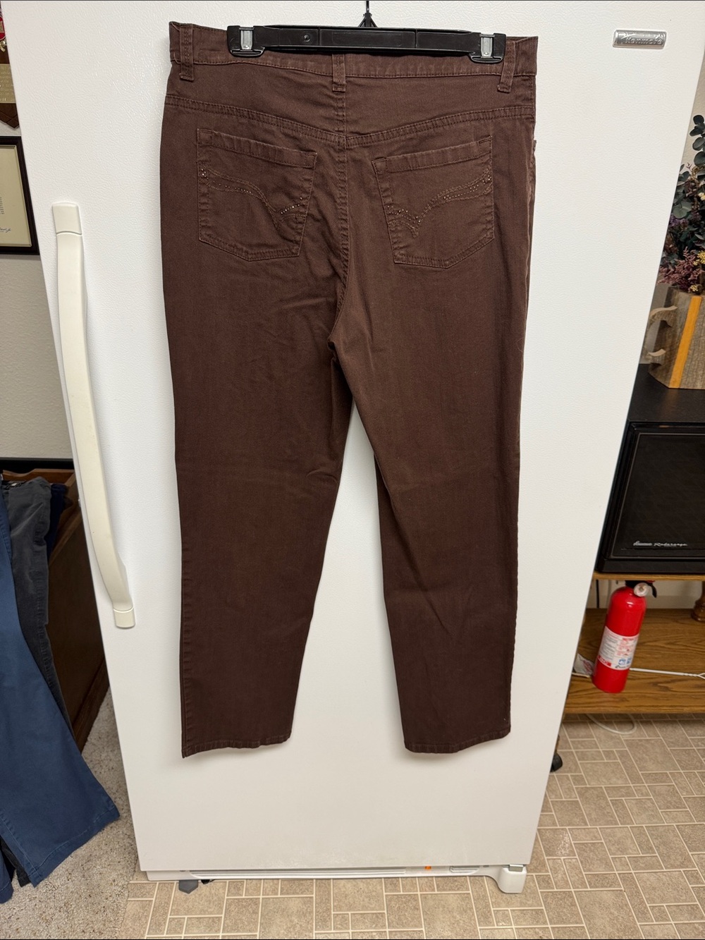 Gloria Vanderbilt Chocolate Brown Amanda Jeans